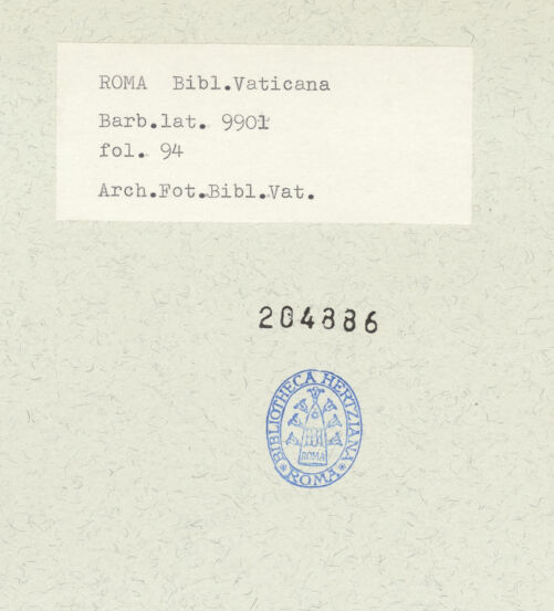 Rückseite von bh204886_recto