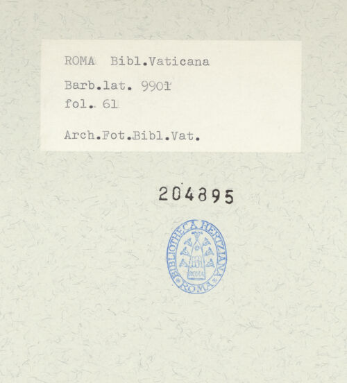 Rückseite von bh204895_recto