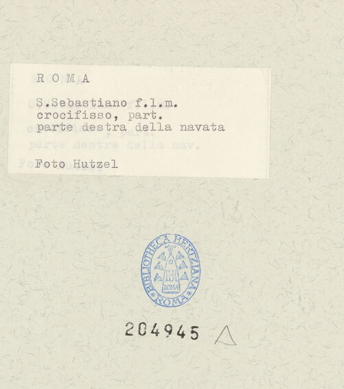 Rückseite von bh204945_recto