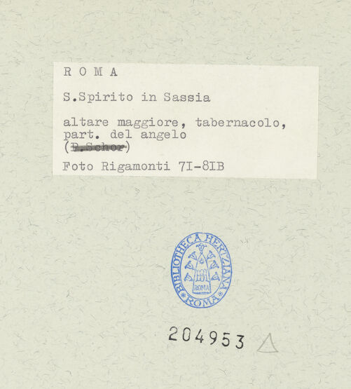 Rückseite von bh204953_recto