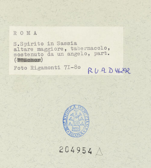 Rückseite von bh204954_recto