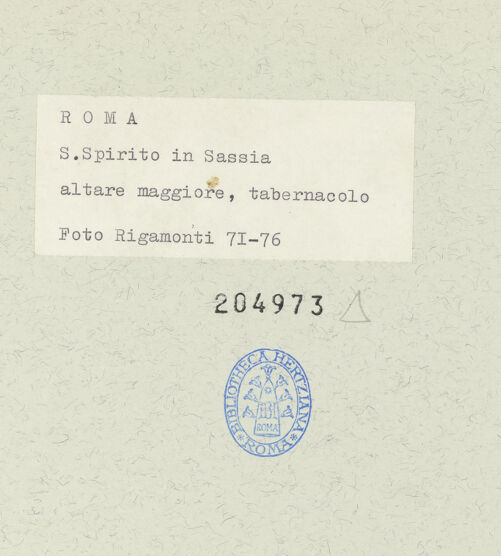 Rückseite von bh204973_recto