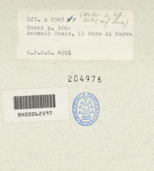 Rückseite von bh204976_recto