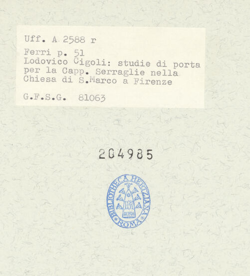 Rückseite von bh204985_recto