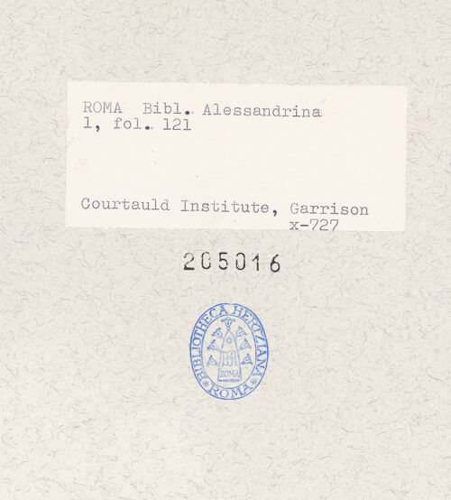 Rückseite von bh205016_recto