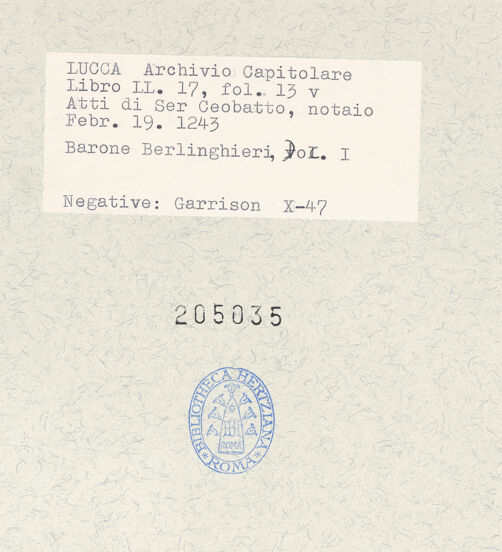 Rückseite von bh205035_recto