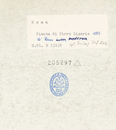 Rückseite von bh205297_recto