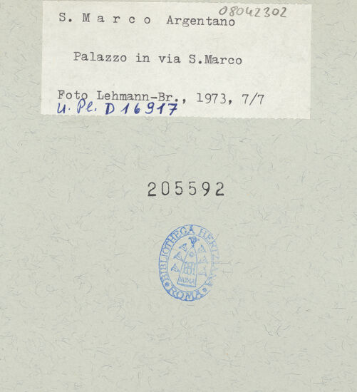 Rückseite von bh205592_recto