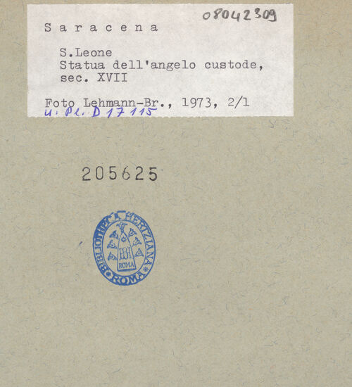 Rückseite von bh205625_recto