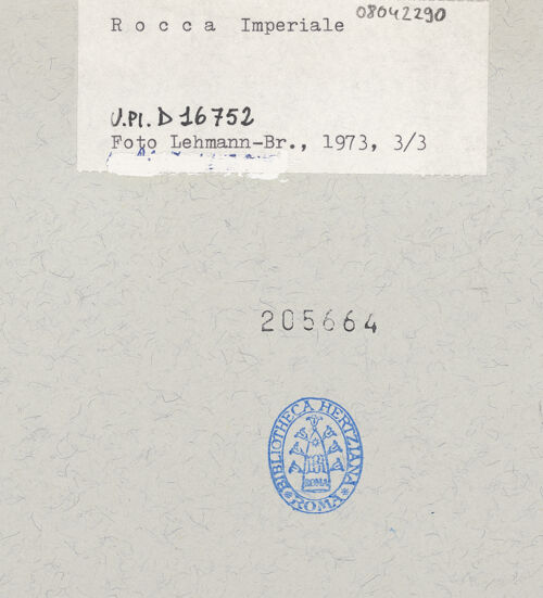 Rückseite von bh205664_recto