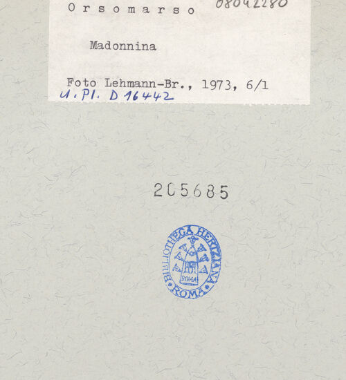 Rückseite von bh205685_recto