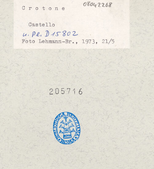 Rückseite von bh205716_recto