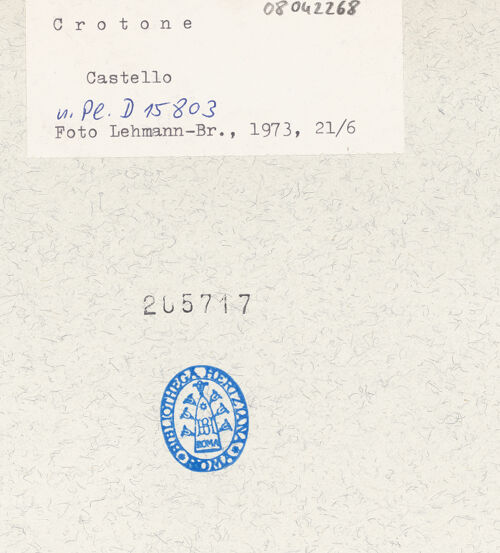 Rückseite von bh205717_recto