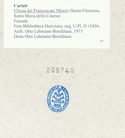 Rückseite von bh205740_recto