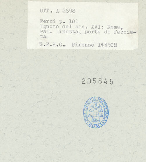 Rückseite von bh205845_recto