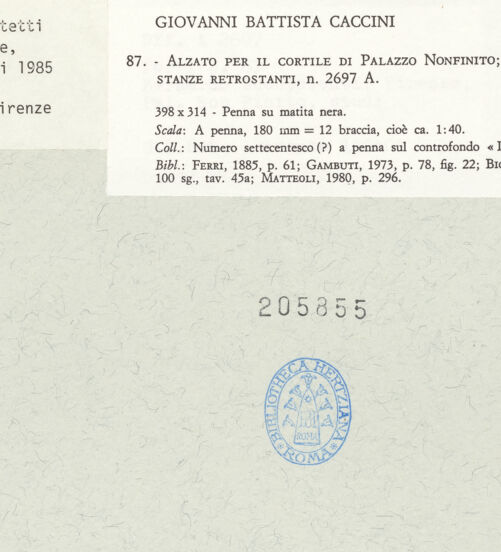 Rückseite von bh205855_recto