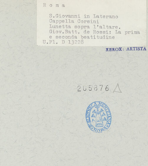 Rückseite von bh205876_recto