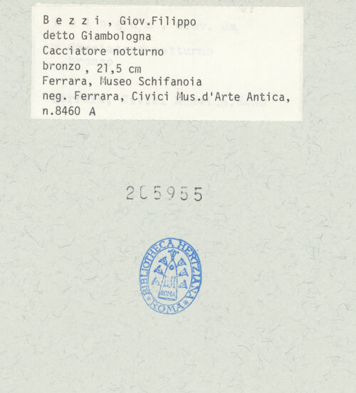 Rückseite von bh205955_recto