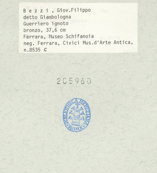 Rückseite von bh205960_recto