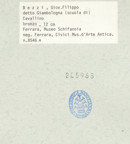 Rückseite von bh205968_recto