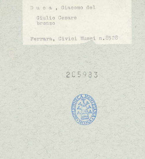 Rückseite von bh205983_recto