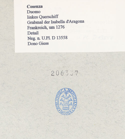 Rückseite von bh206337_recto