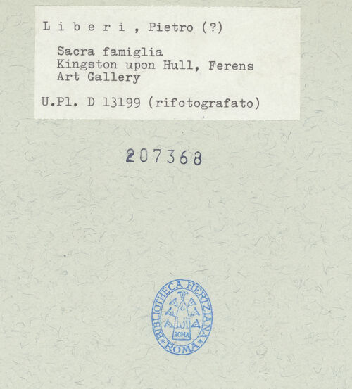 Rückseite von bh207368_recto