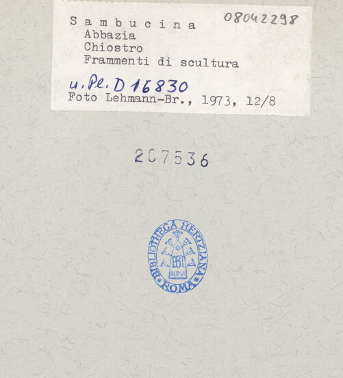 Rückseite von bh207536_recto