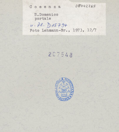 Rückseite von bh207548_recto