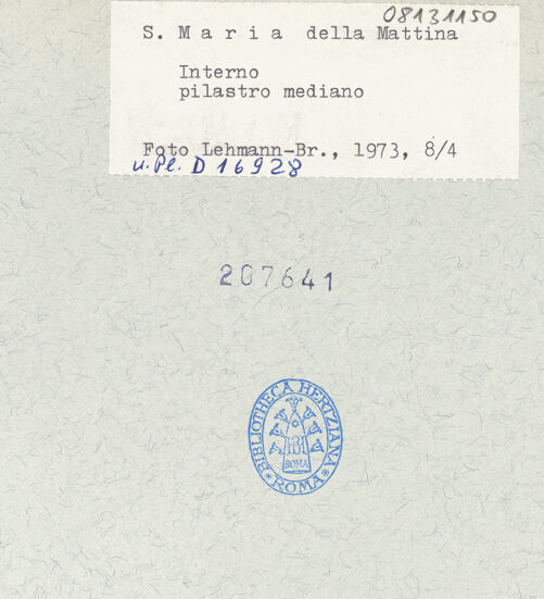 Rückseite von bh207641_recto