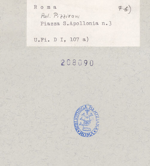 Rückseite von bh208090_recto