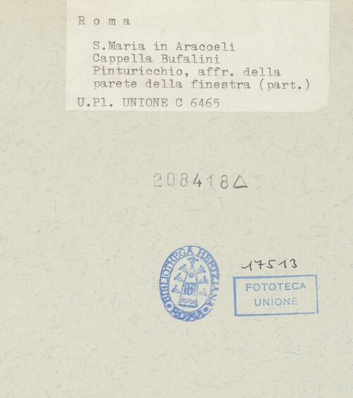 Rückseite von bh208418_recto