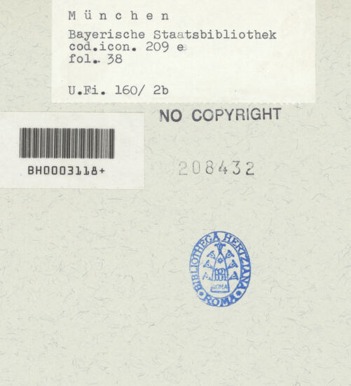 Rückseite von bh208432_recto