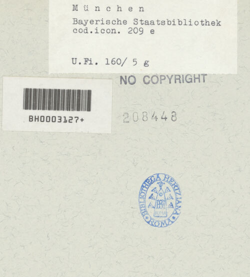 Rückseite von bh208448_recto