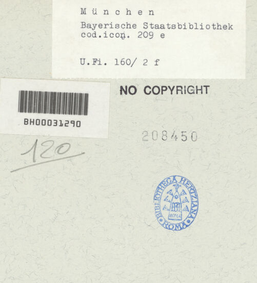 Rückseite von bh208450_recto