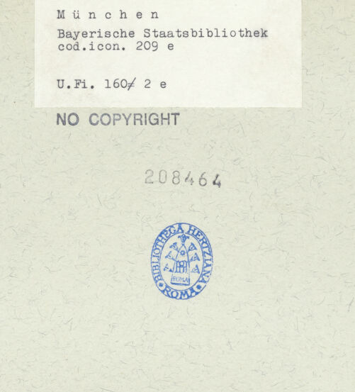 Rückseite von bh208464_recto