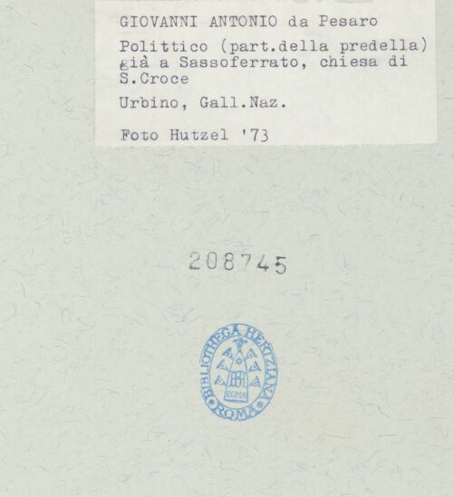 Rückseite von bh208745_recto