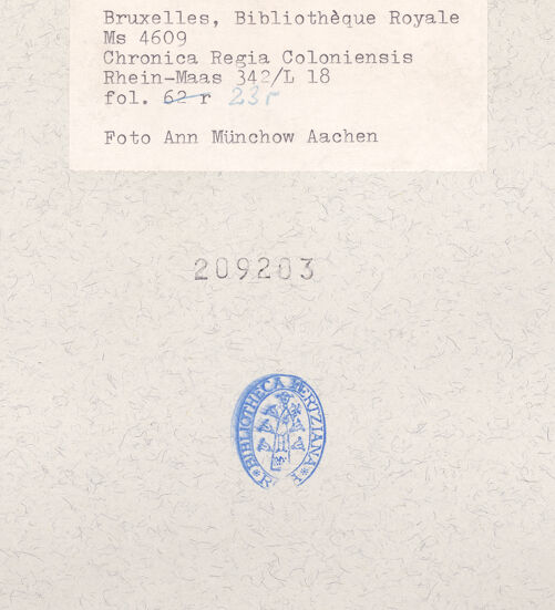 Rückseite von bh209203_recto