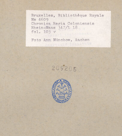 Rückseite von bh209205_recto