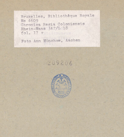 Rückseite von bh209206_recto