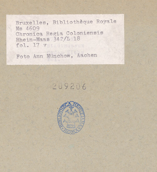 Rückseite von bh209206_recto