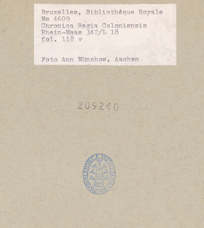 Rückseite von bh209210_recto