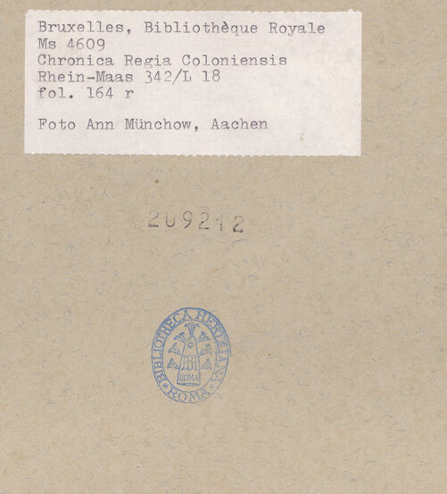 Rückseite von bh209212_recto