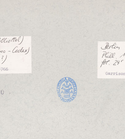 Rückseite von bh209700_bh209701_recto