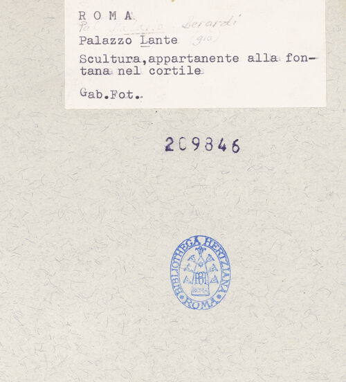 Rückseite von bh209846_recto