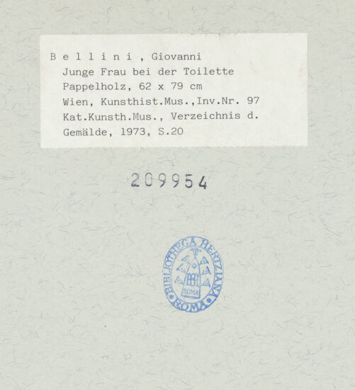 Rückseite von bh209954_recto