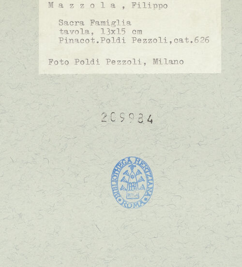 Rückseite von bh209984_recto