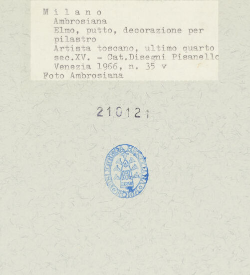 Rückseite von bh210121_recto