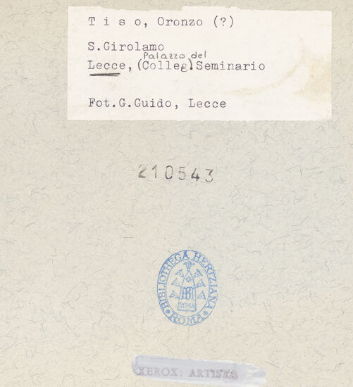 Rückseite von bh210543_recto