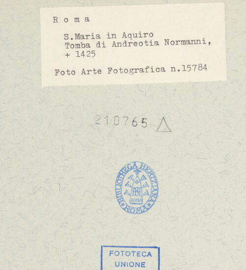 Rückseite von bh210765_recto